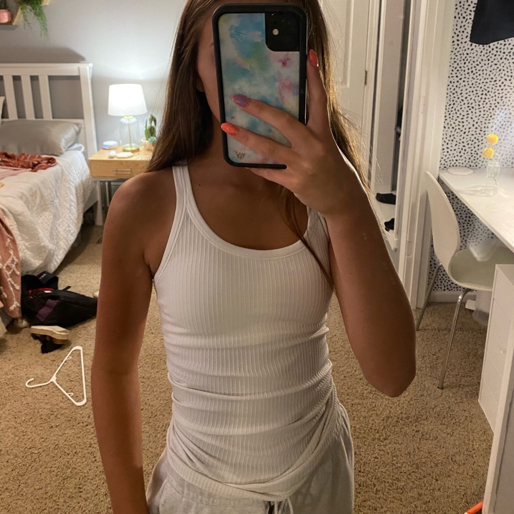 lululemon white tank top